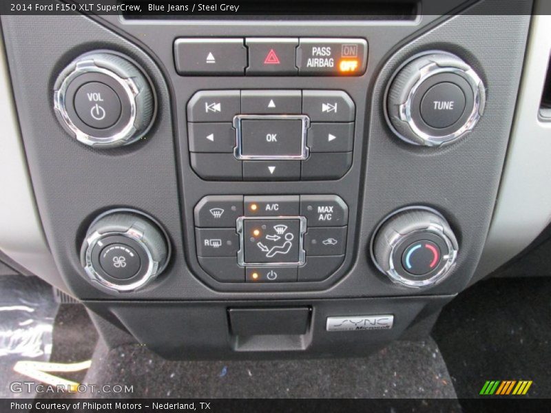 Blue Jeans / Steel Grey 2014 Ford F150 XLT SuperCrew