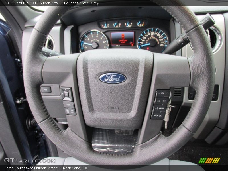 Blue Jeans / Steel Grey 2014 Ford F150 XLT SuperCrew