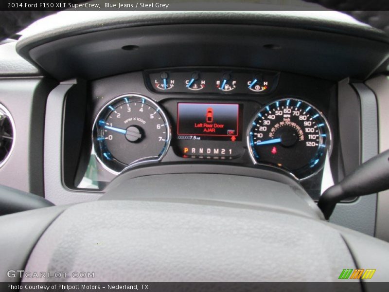Blue Jeans / Steel Grey 2014 Ford F150 XLT SuperCrew