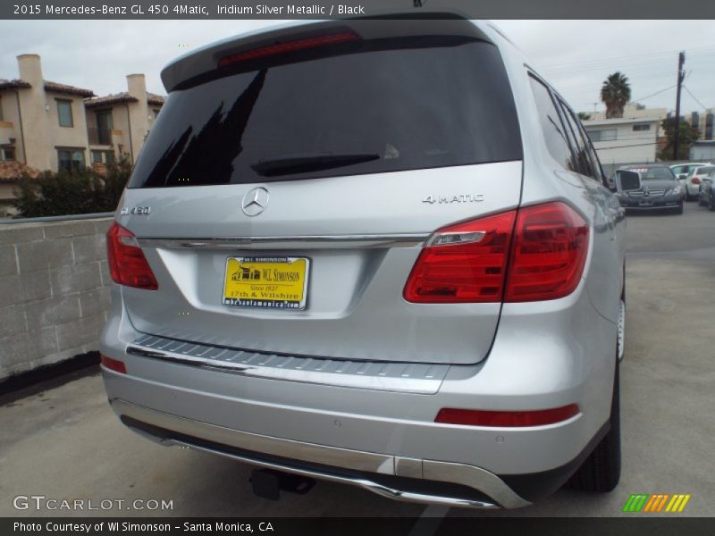 Iridium Silver Metallic / Black 2015 Mercedes-Benz GL 450 4Matic