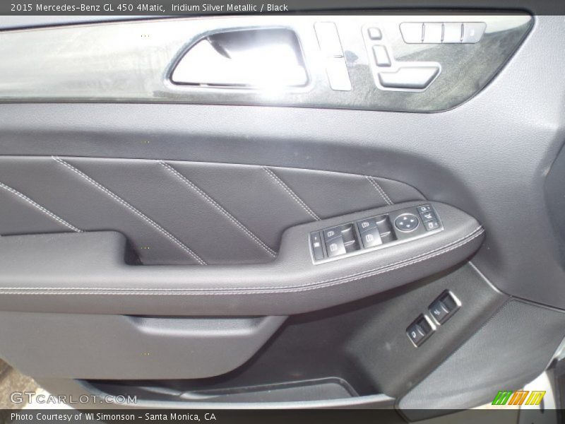 Iridium Silver Metallic / Black 2015 Mercedes-Benz GL 450 4Matic