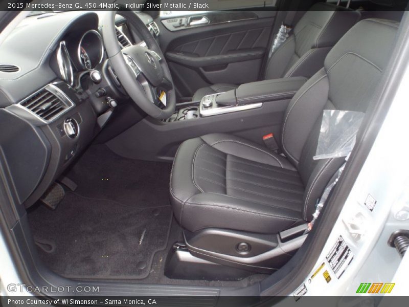 Iridium Silver Metallic / Black 2015 Mercedes-Benz GL 450 4Matic