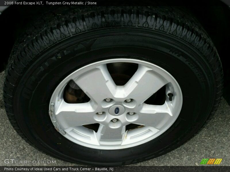 Tungsten Grey Metallic / Stone 2008 Ford Escape XLT
