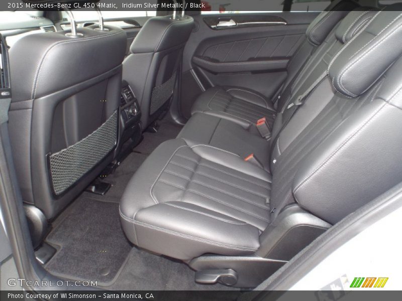 Iridium Silver Metallic / Black 2015 Mercedes-Benz GL 450 4Matic