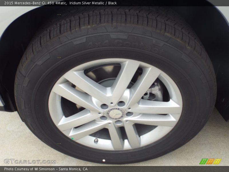 Iridium Silver Metallic / Black 2015 Mercedes-Benz GL 450 4Matic