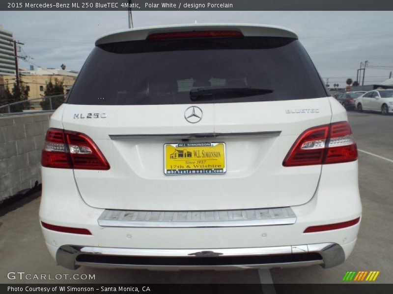 Polar White / designo Porcelain 2015 Mercedes-Benz ML 250 BlueTEC 4Matic