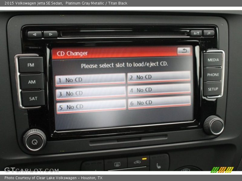 Platinum Gray Metallic / Titan Black 2015 Volkswagen Jetta SE Sedan