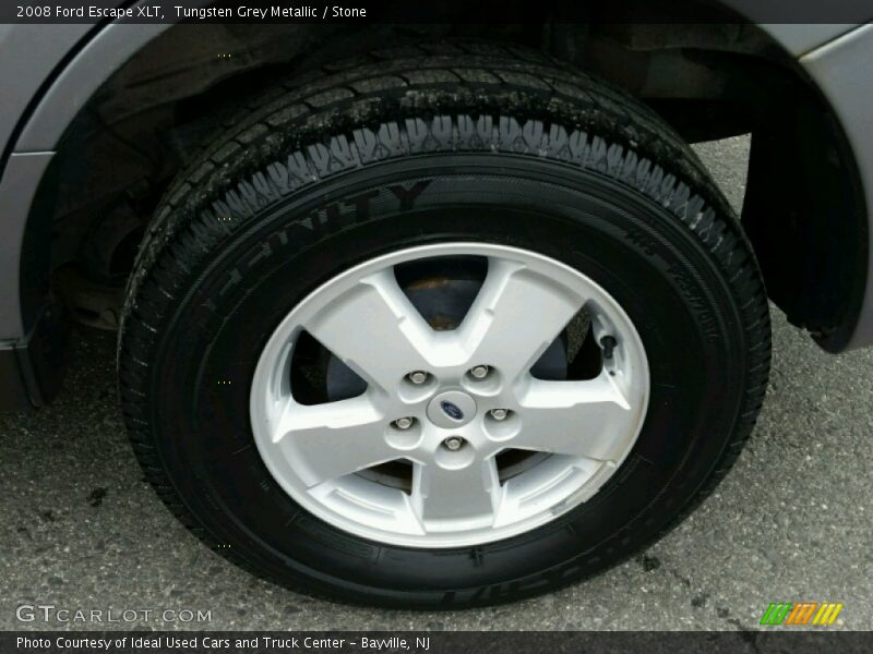 Tungsten Grey Metallic / Stone 2008 Ford Escape XLT