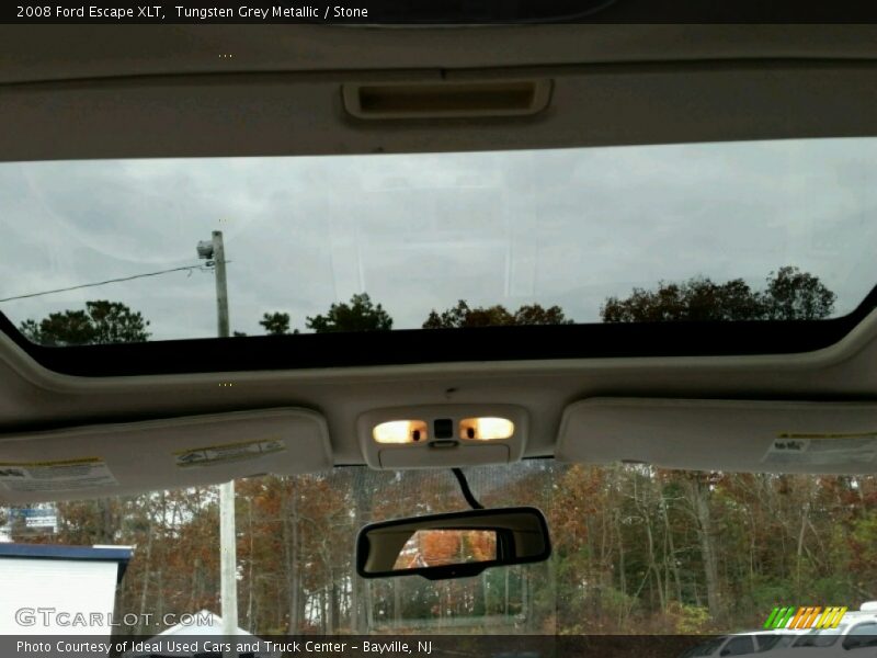 Tungsten Grey Metallic / Stone 2008 Ford Escape XLT