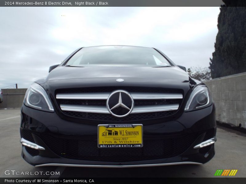 Night Black / Black 2014 Mercedes-Benz B Electric Drive