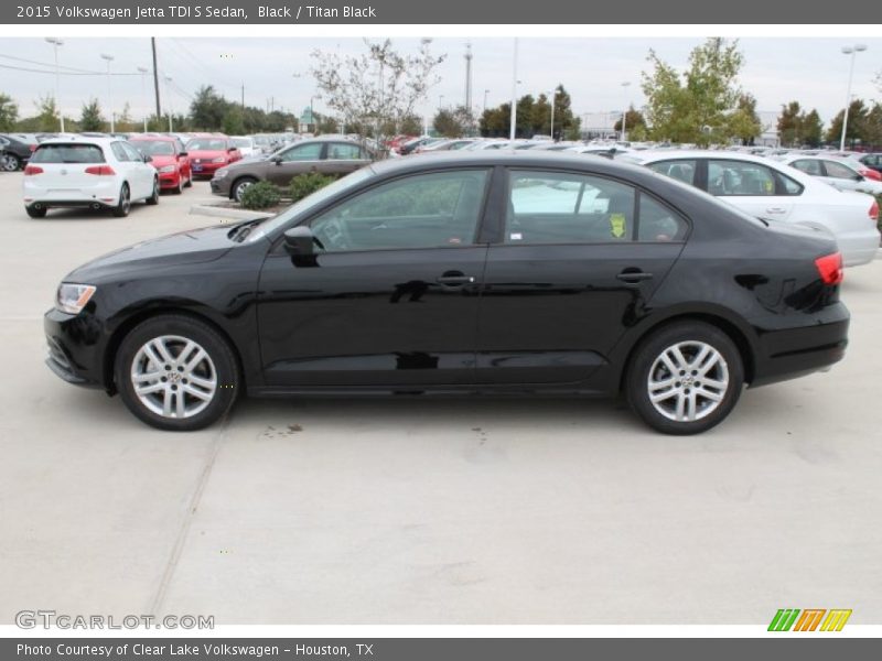  2015 Jetta TDI S Sedan Black