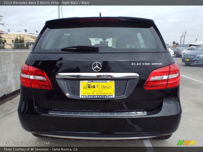 Night Black / Black 2014 Mercedes-Benz B Electric Drive
