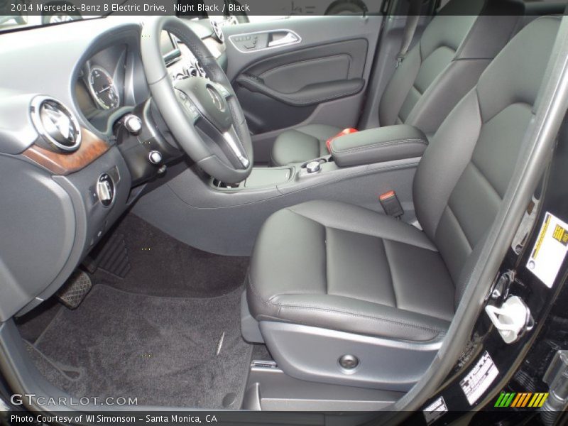 Night Black / Black 2014 Mercedes-Benz B Electric Drive