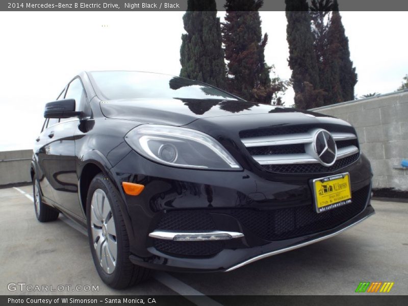 Night Black / Black 2014 Mercedes-Benz B Electric Drive