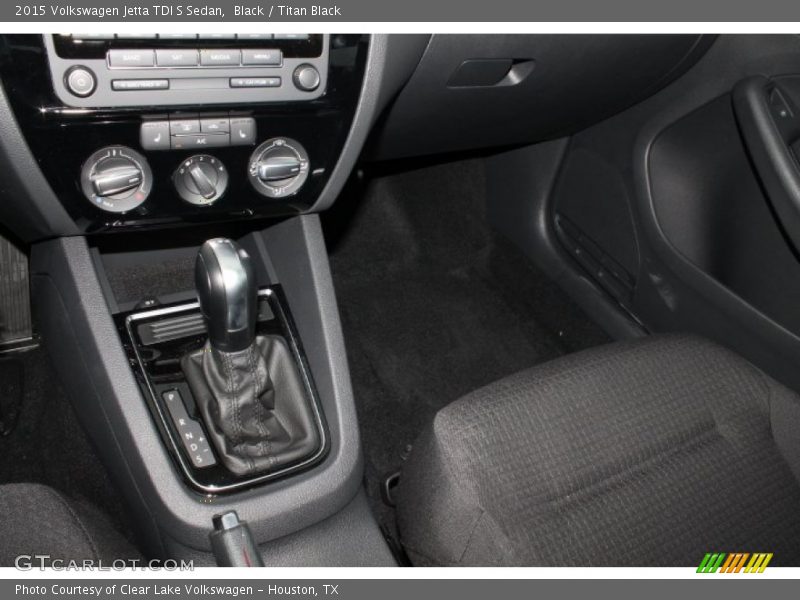 Black / Titan Black 2015 Volkswagen Jetta TDI S Sedan