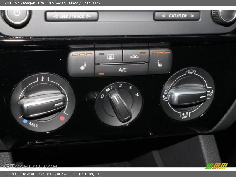 Black / Titan Black 2015 Volkswagen Jetta TDI S Sedan