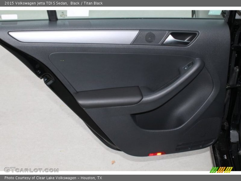 Black / Titan Black 2015 Volkswagen Jetta TDI S Sedan
