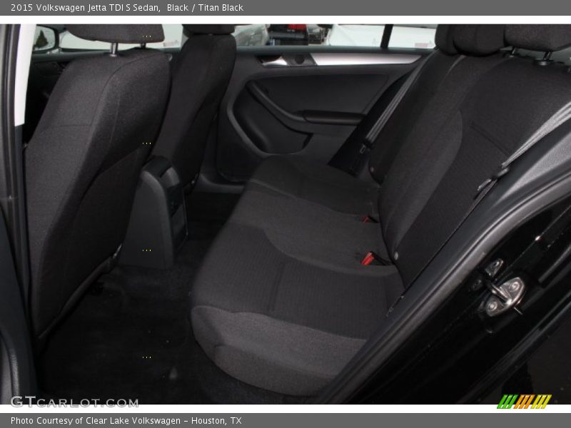Black / Titan Black 2015 Volkswagen Jetta TDI S Sedan