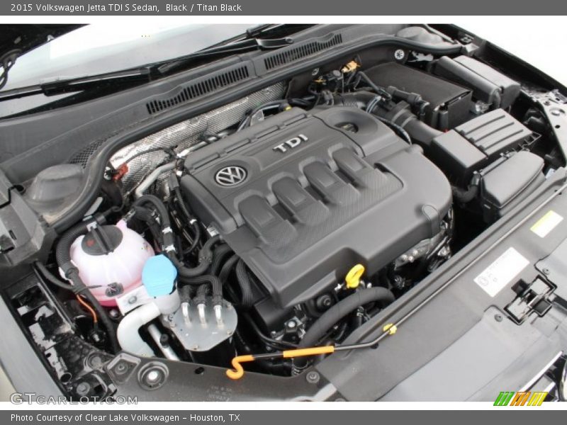 Black / Titan Black 2015 Volkswagen Jetta TDI S Sedan