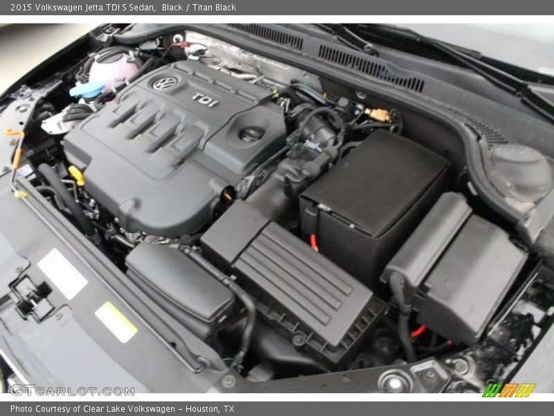 Black / Titan Black 2015 Volkswagen Jetta TDI S Sedan