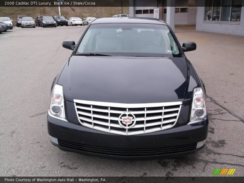 Black Ice / Shale/Cocoa 2008 Cadillac DTS Luxury