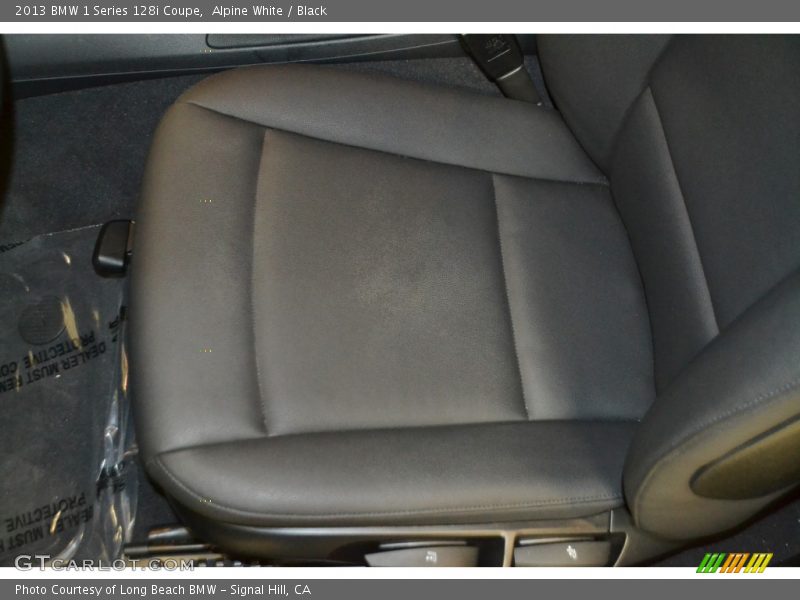 Alpine White / Black 2013 BMW 1 Series 128i Coupe