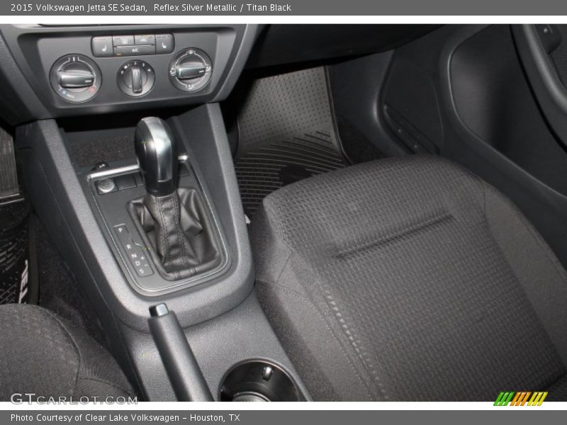 Reflex Silver Metallic / Titan Black 2015 Volkswagen Jetta SE Sedan