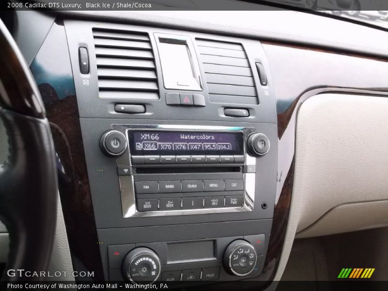 Black Ice / Shale/Cocoa 2008 Cadillac DTS Luxury