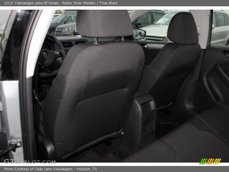 Reflex Silver Metallic / Titan Black 2015 Volkswagen Jetta SE Sedan