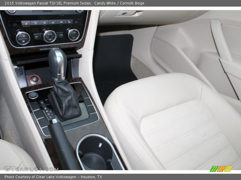 Candy White / Cornsilk Beige 2015 Volkswagen Passat TDI SEL Premium Sedan