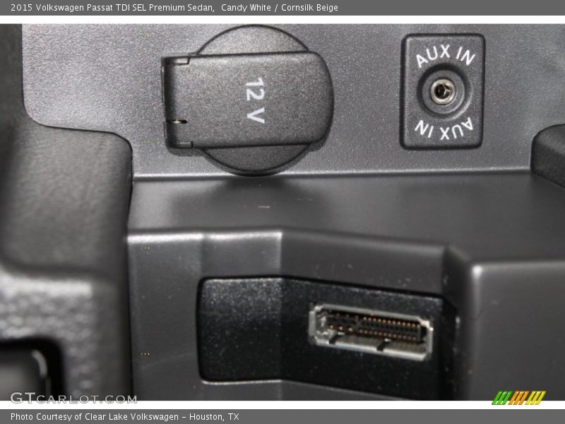 Candy White / Cornsilk Beige 2015 Volkswagen Passat TDI SEL Premium Sedan