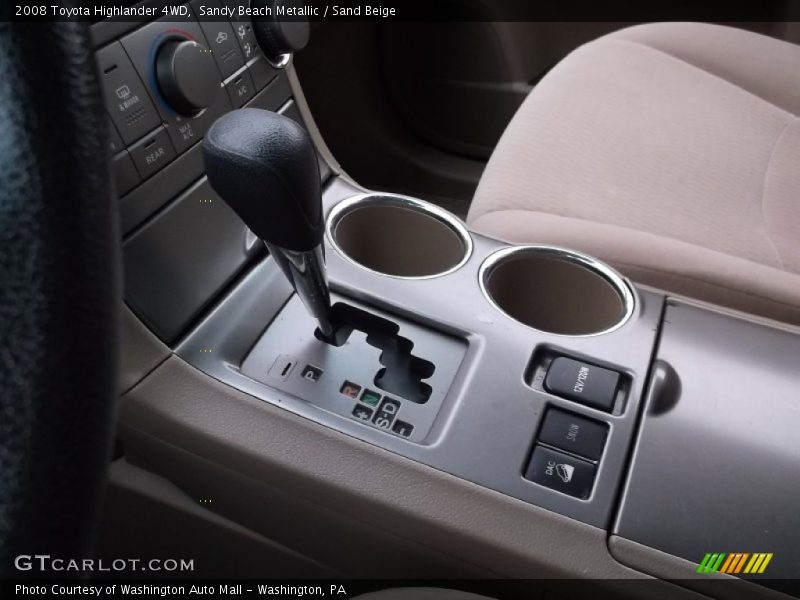 Sandy Beach Metallic / Sand Beige 2008 Toyota Highlander 4WD