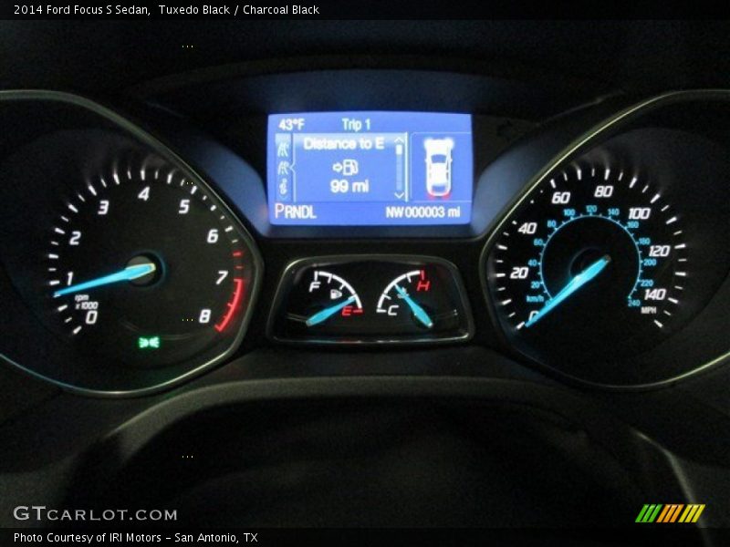 Tuxedo Black / Charcoal Black 2014 Ford Focus S Sedan