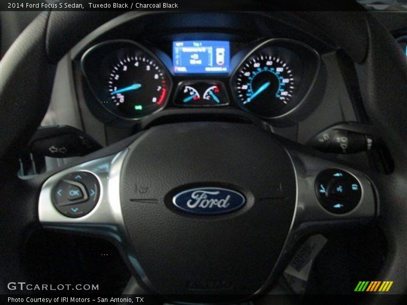 Tuxedo Black / Charcoal Black 2014 Ford Focus S Sedan