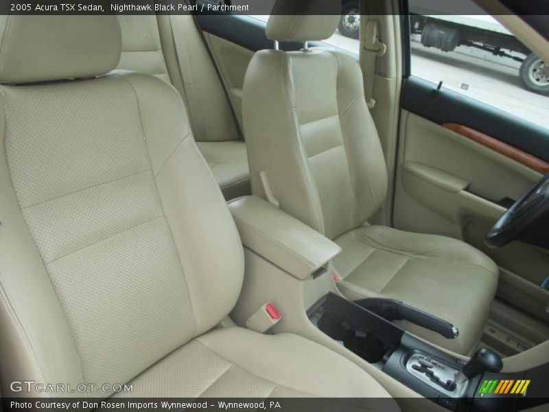 Nighthawk Black Pearl / Parchment 2005 Acura TSX Sedan