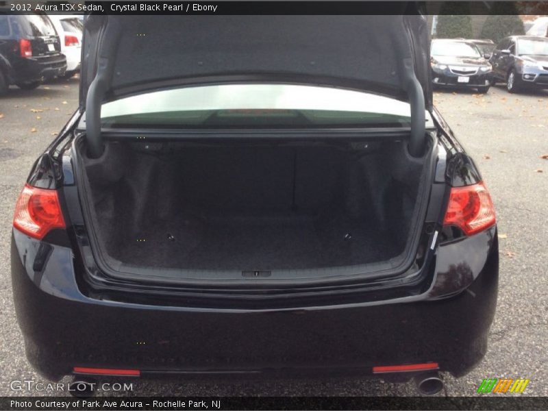 Crystal Black Pearl / Ebony 2012 Acura TSX Sedan