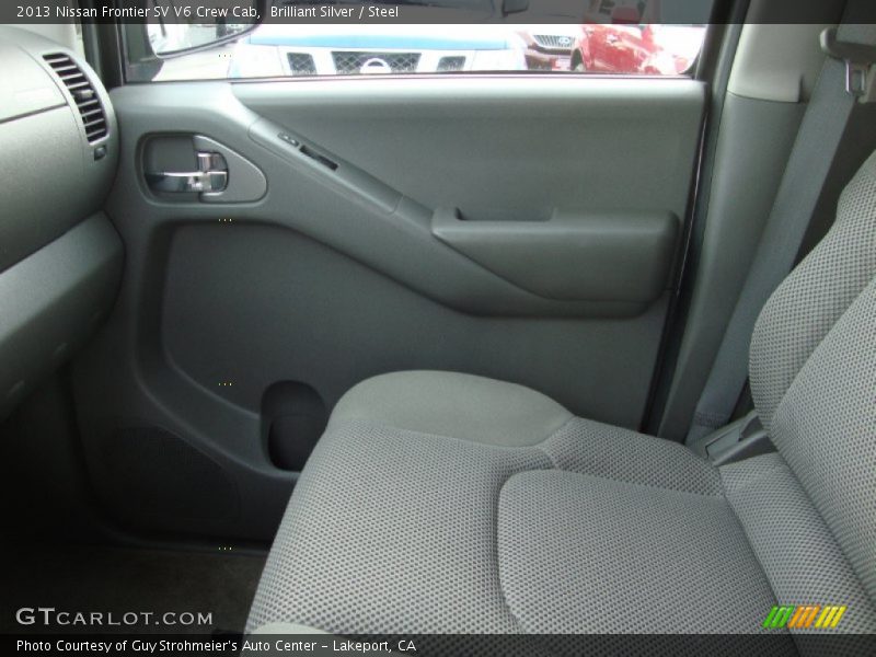 Brilliant Silver / Steel 2013 Nissan Frontier SV V6 Crew Cab