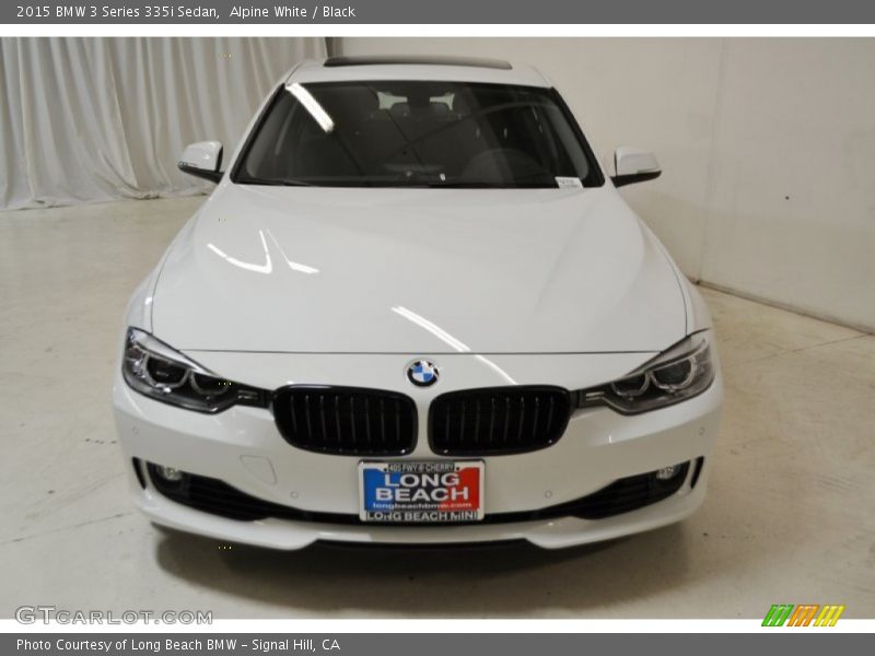 Alpine White / Black 2015 BMW 3 Series 335i Sedan