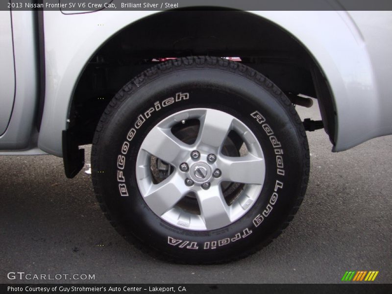 Brilliant Silver / Steel 2013 Nissan Frontier SV V6 Crew Cab