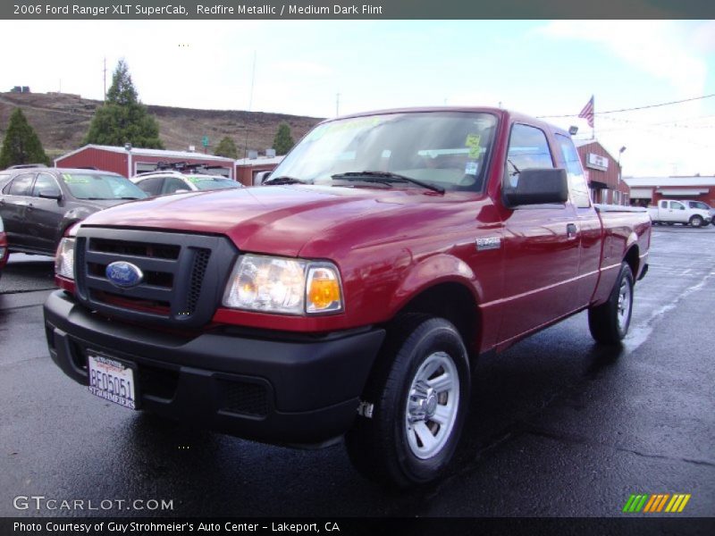 Redfire Metallic / Medium Dark Flint 2006 Ford Ranger XLT SuperCab