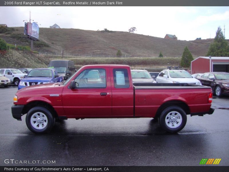 Redfire Metallic / Medium Dark Flint 2006 Ford Ranger XLT SuperCab