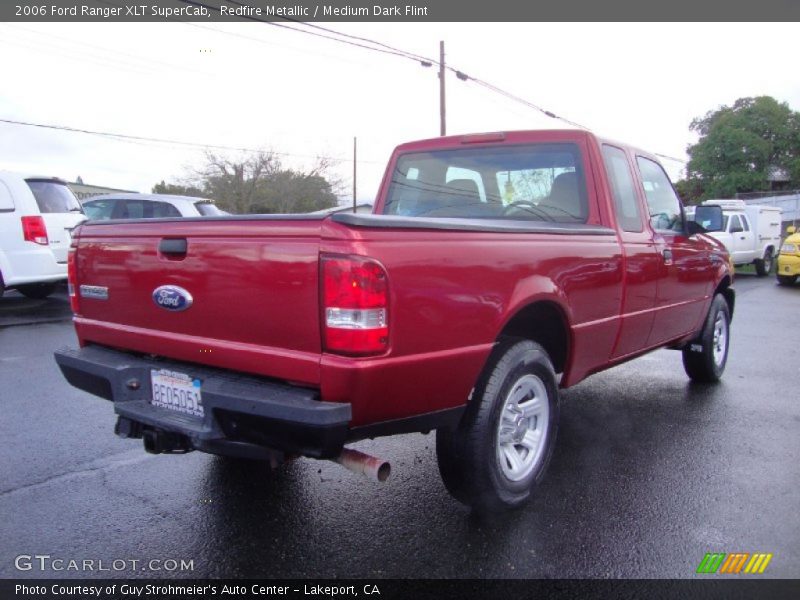 Redfire Metallic / Medium Dark Flint 2006 Ford Ranger XLT SuperCab
