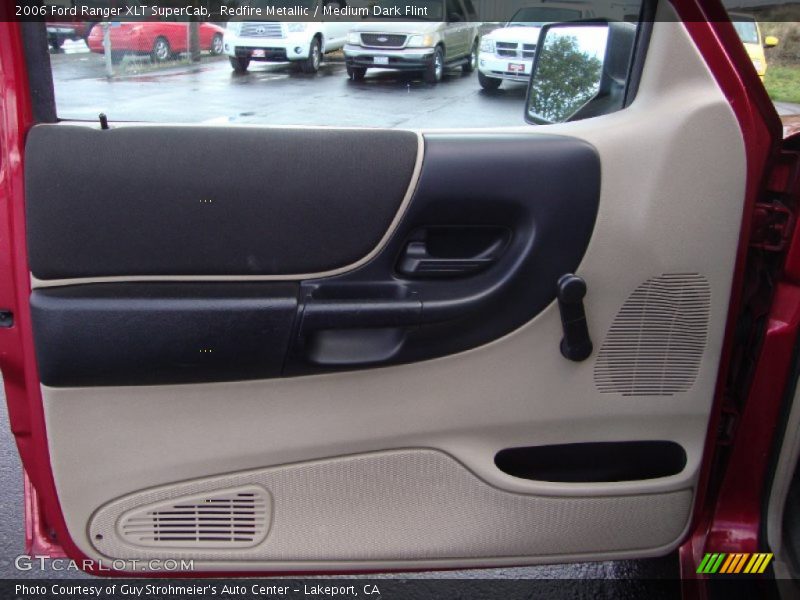 Redfire Metallic / Medium Dark Flint 2006 Ford Ranger XLT SuperCab