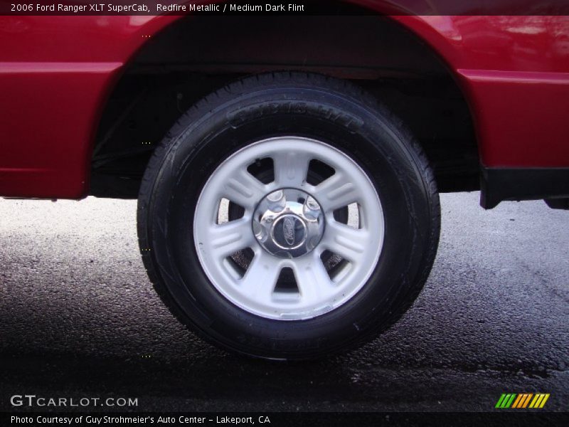 Redfire Metallic / Medium Dark Flint 2006 Ford Ranger XLT SuperCab