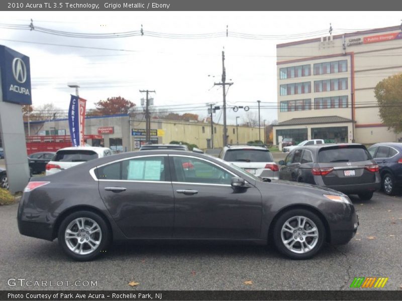 Grigio Metallic / Ebony 2010 Acura TL 3.5 Technology