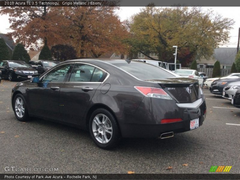 Grigio Metallic / Ebony 2010 Acura TL 3.5 Technology