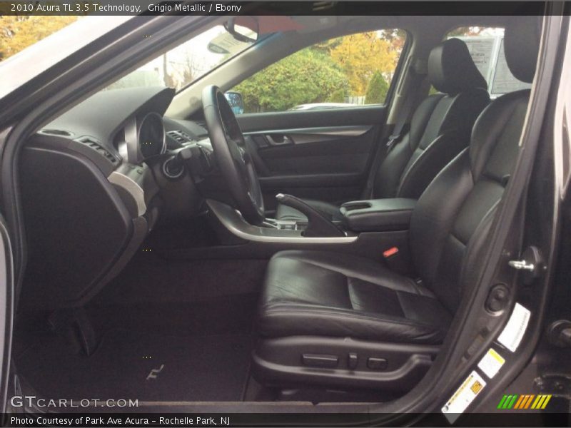 Grigio Metallic / Ebony 2010 Acura TL 3.5 Technology