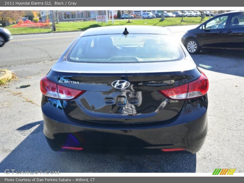 Black / Gray 2011 Hyundai Elantra GLS