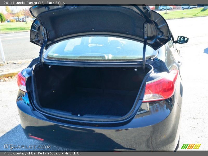 Black / Gray 2011 Hyundai Elantra GLS