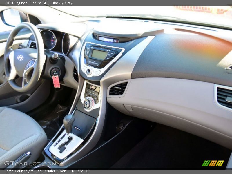 Black / Gray 2011 Hyundai Elantra GLS